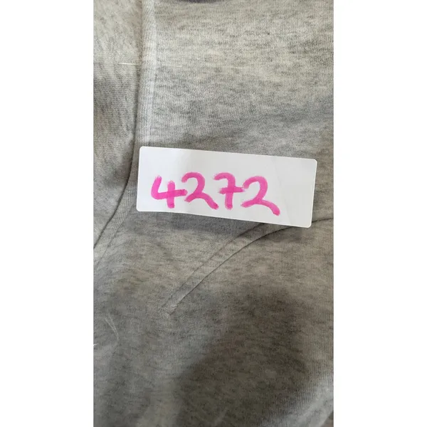 Lululemon Pullover Hoodie Heathered Core Ultra Light Grey Cropped Size 2 - Image 6