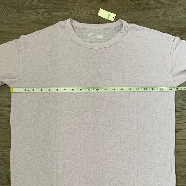 Aerie 'Shore Thing' Linen Blend Lightweight T-shirt -‎ Size XS - Lavender - NWT - Image 4