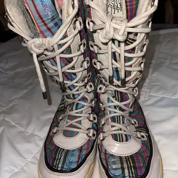 Coach Colorful Snow Boots - Size 7 - Image 5