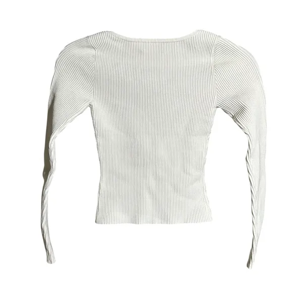 Aritzia Babaton Sculpt Knit Sweetheart Long sleeve XS NWT - Image 4