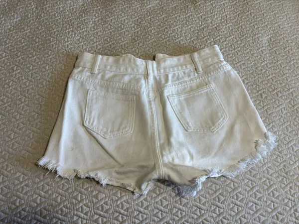 Jean shorts White Size 4 - Image 3