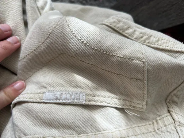 Rolla's Heidi High Rise Loose Straight Tan Khaki Stone‎ Jean size 27 - Image 14