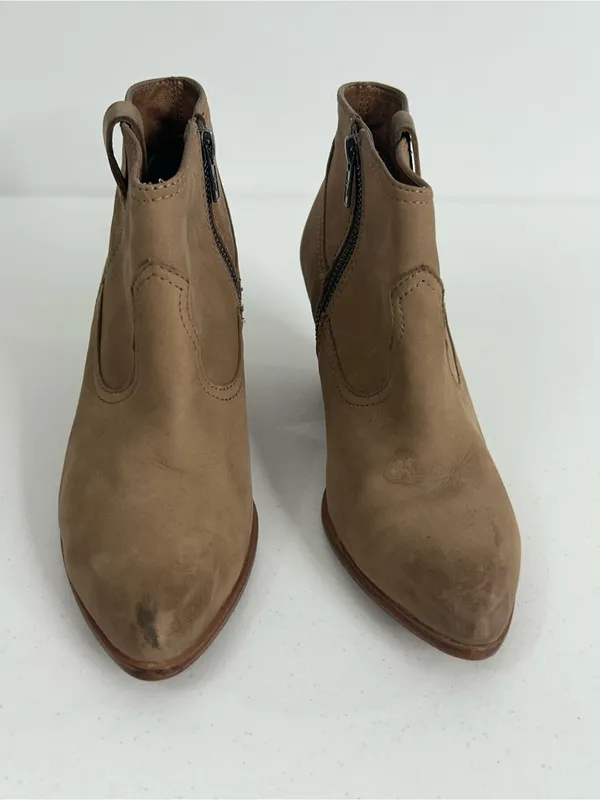 Frye Reina Ash Western Bootie Size 7.5 - Image 2