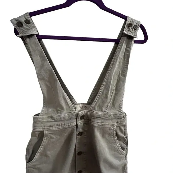Free People‎ We The Free Women's Size 4 Green Mallory Jumper Overall Dress - Image 11