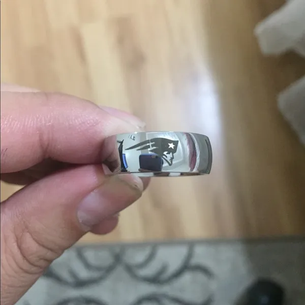 Silver Arc New England Patriots Ring - Image 10