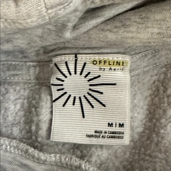 OFFLINE By Aerie Cloud Fleece Oversized Hoodie Sz M - Image 7
