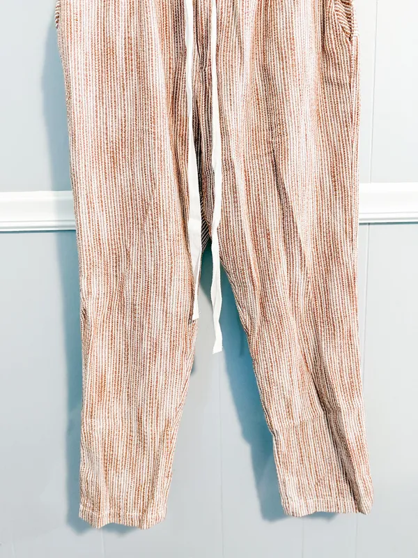 Free People Caraway Light At Sunrise High-Rise Cropped Pants - Image 3