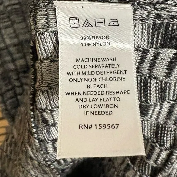 Willow Gray Marled Knit‎ Dress Size Medium - Image 6