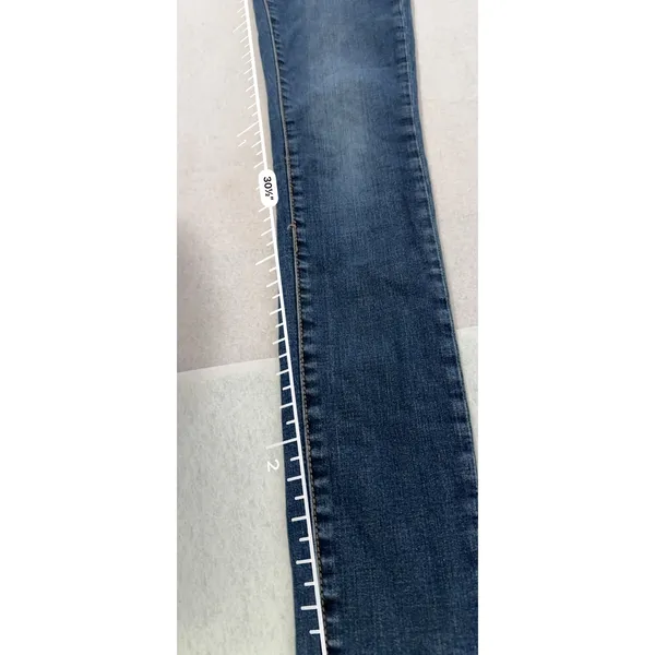 Articles of Society Women Dark Wash Skinny Jeans Size 25 Blue Stretch Denim - Image 9