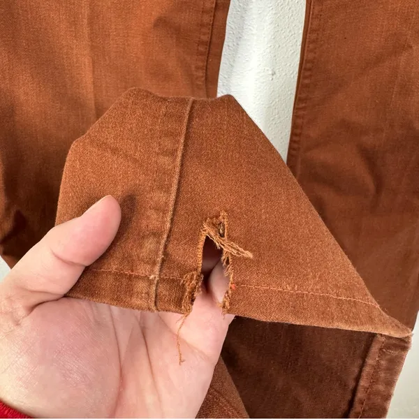 Vintage‎ Wrangler Brown Rust Flare Jeans - Image 5