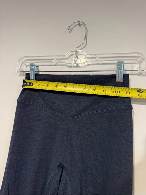 Navy no front seam Balance Athletica High-Waist Leggings - Image 2