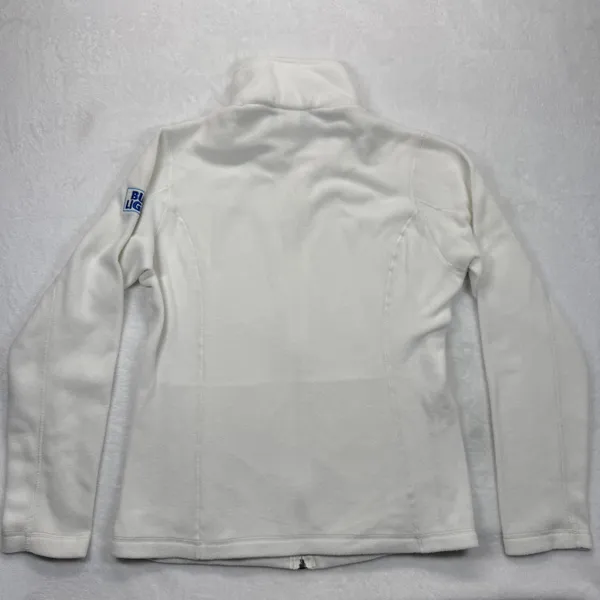 Patagonia Fleece Jacket Full Zip Bud Light White‎ Outdoors Women's M - Image 10