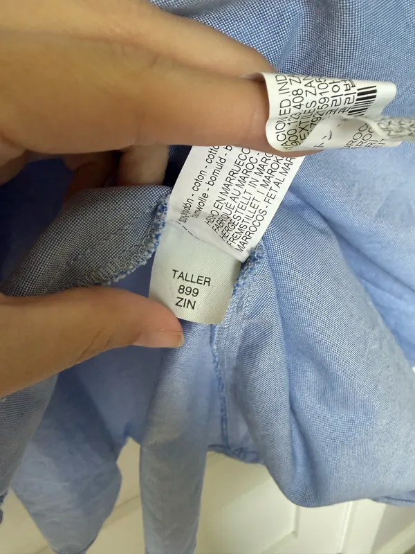 Zara Chambray Shirt Dress - Image 6
