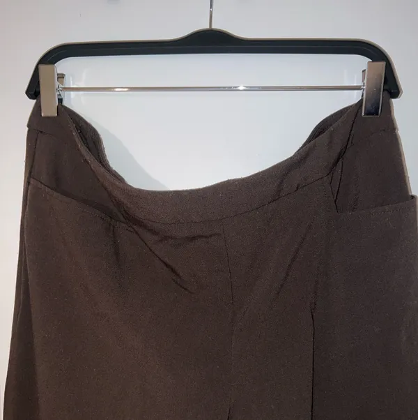 Dress Barn Brown Pants Straight-Leg - Image 2