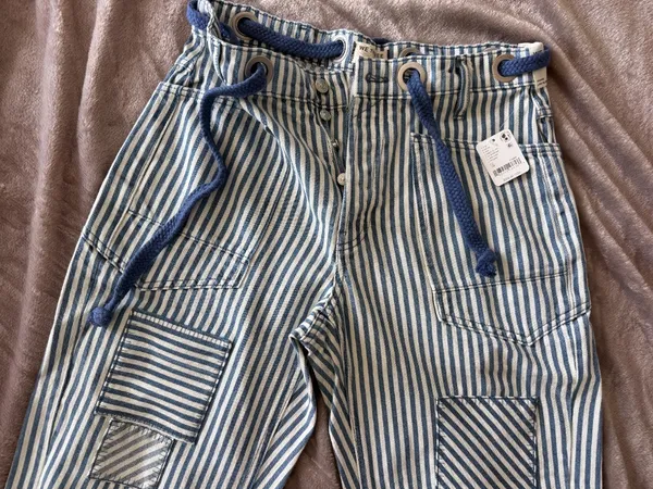 Free People We the Free Barrel Leg Moxie Pant size 28 - Image 10