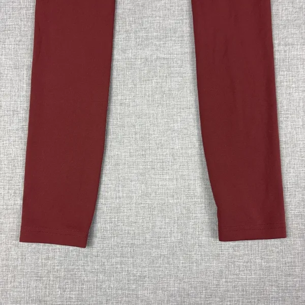 Gymshark‎ Leggings Womens XS Red Ankle Skinny Elastic Waist Yoga Gym Training - Image 9