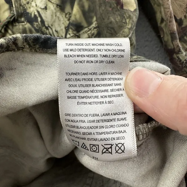 Russell Outdoors Realtree Break Up‎ Infinity Button Up Shirt Gorpcore Women's M - Image 6
