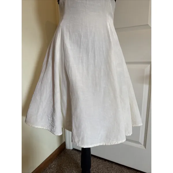 Vintage Jessica McClintock Gunne Sax 90's Black White Cocktail Dress Jr Size 7/8 - Image 3