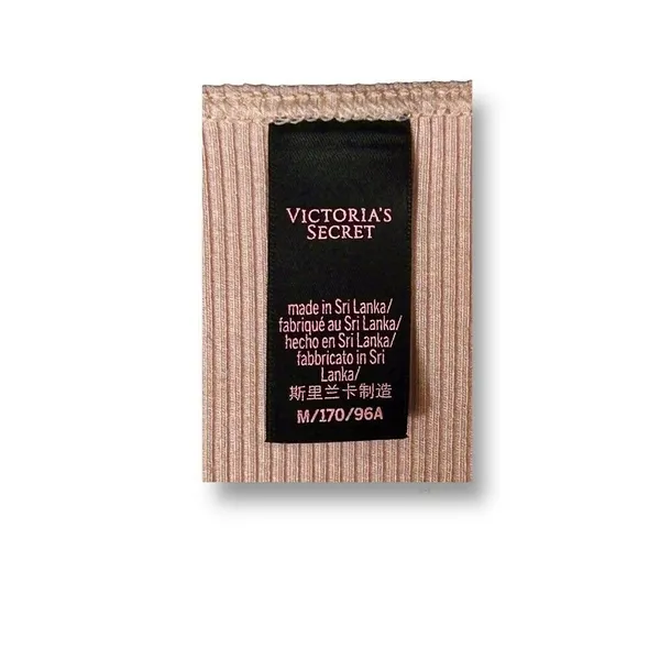 Victoria’s Secret M Mauve Ribbed Bodysuit Long Sleeve‎ Tie Front Cutout Knit - Image 6
