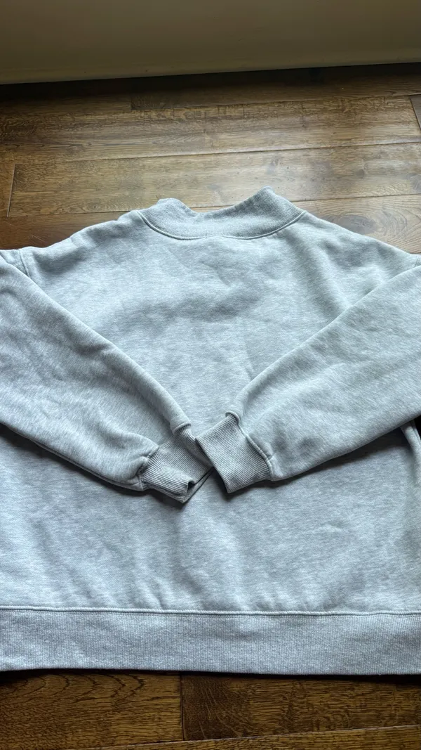 Mock neck crewneck Gray Size M - Image 4