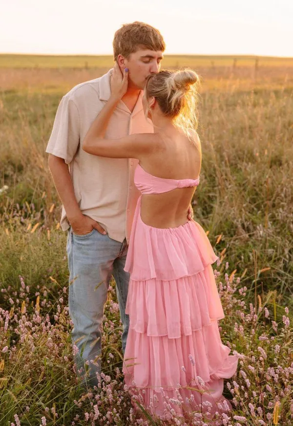 Hello Molly Dress Maxi Pink - Image 3