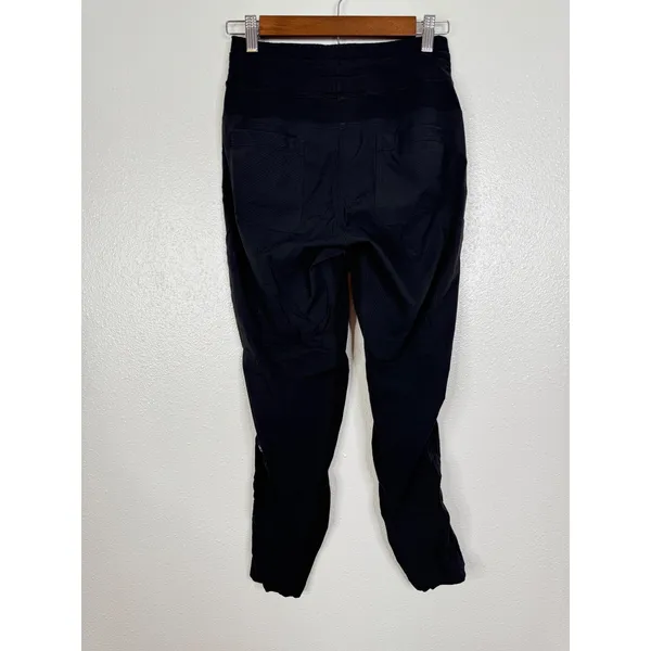 Lululemon Beyond the Studio Jogger Black Ribbed Swift Pants Womens Size 4 - Image 2
