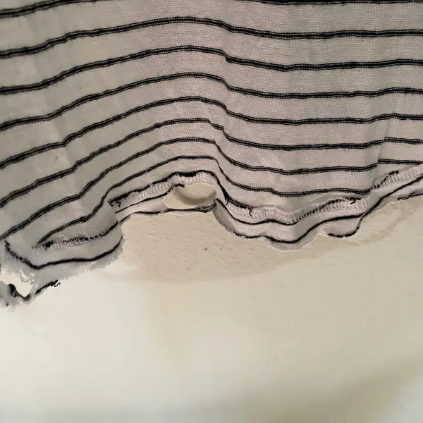 VICI Lovestitch super distressed‎ striped long sleeve - Image 3