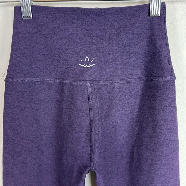 Beyond Yoga Spacedye Vitalize Full Length High Waist Leggings‎ Heather Purple XS - Image 3