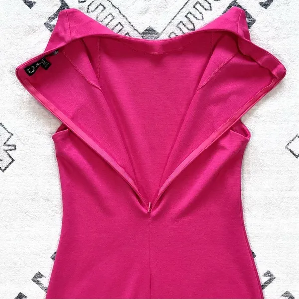 For Love & Lemons Rosarito Scalloped Hem Mini Dress Small - Image 13