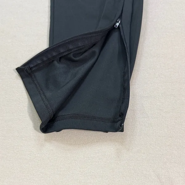 Adidas Black Joggers with White Stripes - Image 6