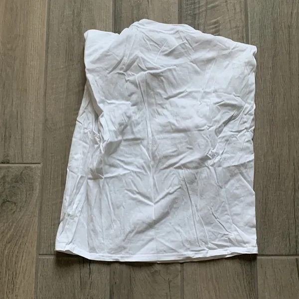 Babaton white top with shoulder pads - Image 4