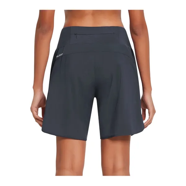 Sz M Baleaf Grey 7" Inseam Built-In Liner Grey Running Short - Image 4