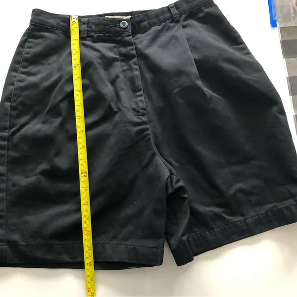 Eddie Bauer Black Casual Shorts Sz 10 - Image 6