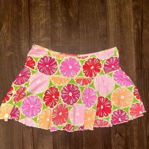 Lilly Pulitzer Juice Stand XS swimwear Y2K skirt - Image 3