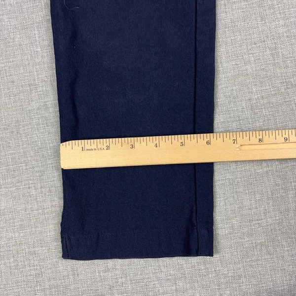 Tommy Bahama Pants Womens 0 Blue Ponte Dress Pants Side Zip Stretch Work - Image 4