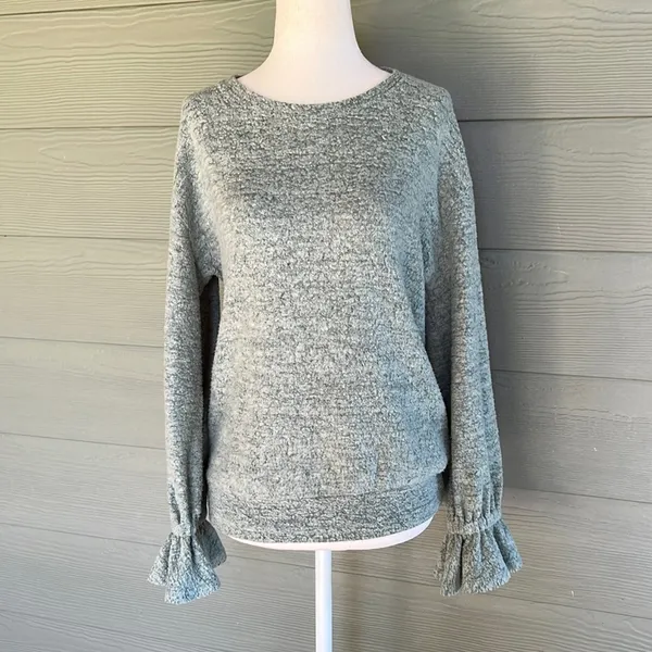Eri + Ali “Sasha” Hacci Bell Sleeve Sweater - Image 2