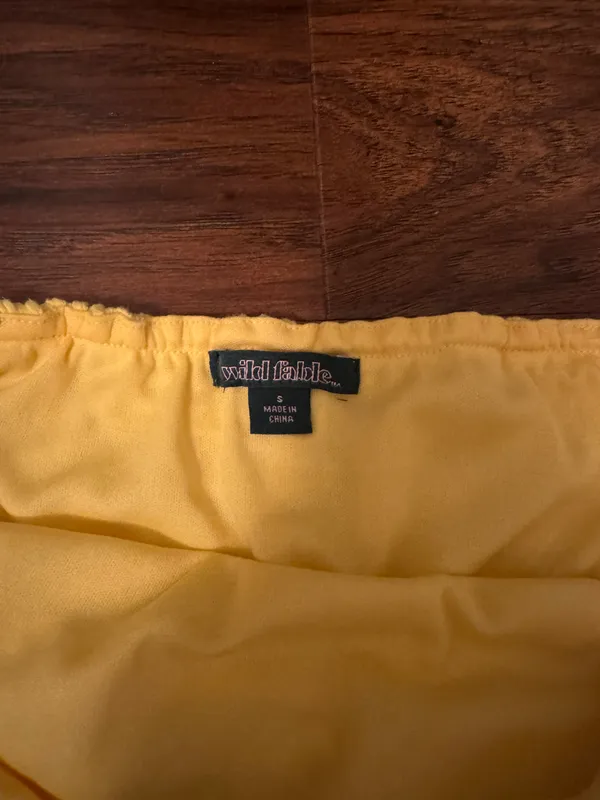 Yellow Halter Dress - Image 2