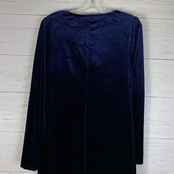 Lila Rose navy velvet mini dress size XXL juniors it size L regular NWT - Image 7