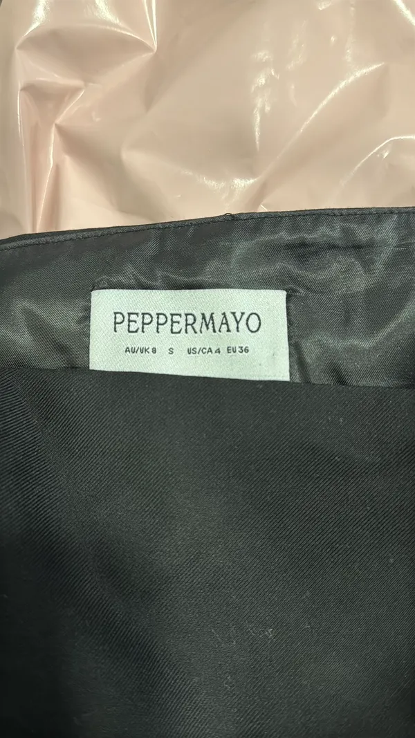 Peppermayo Black Top Crop - Image 4