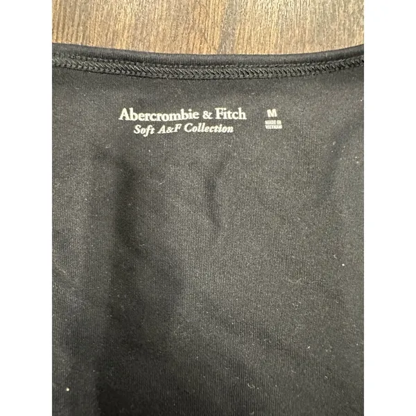 Abercrombie &‎ Fitch Soft A&F Collection Corset Top - Black - Size M - Image 2