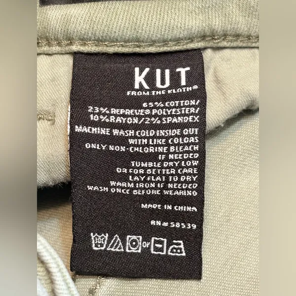 Kut from the Kloth High rise Rachael Fab Ab Mom Jeans - Image 6