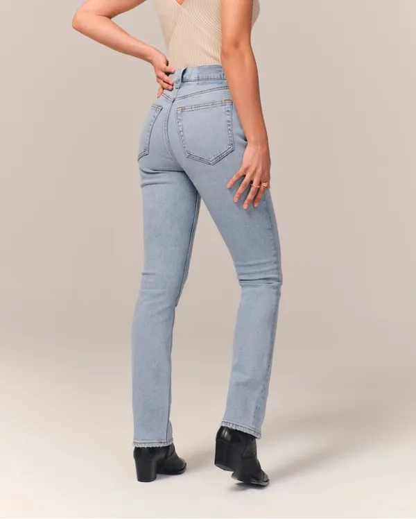 Ultra High Rise 90s Slim Straight Jean - Image 2