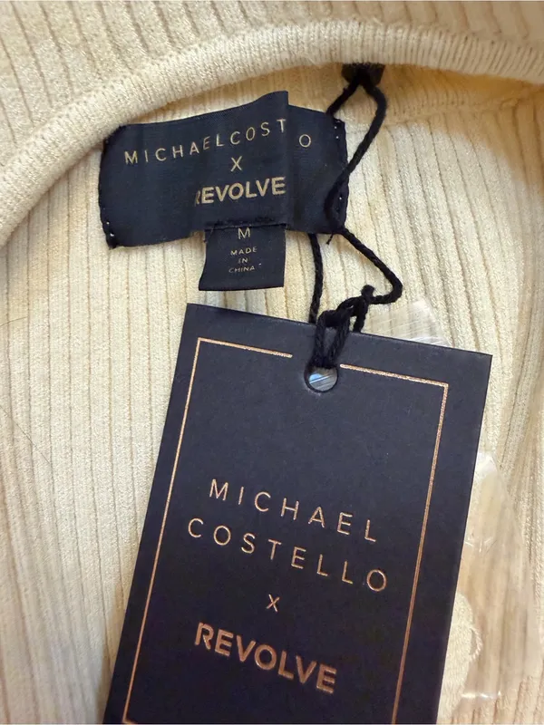Michael Costello x REVOLVE "Dani" Cutout Sweater Mini Dress - Image 7