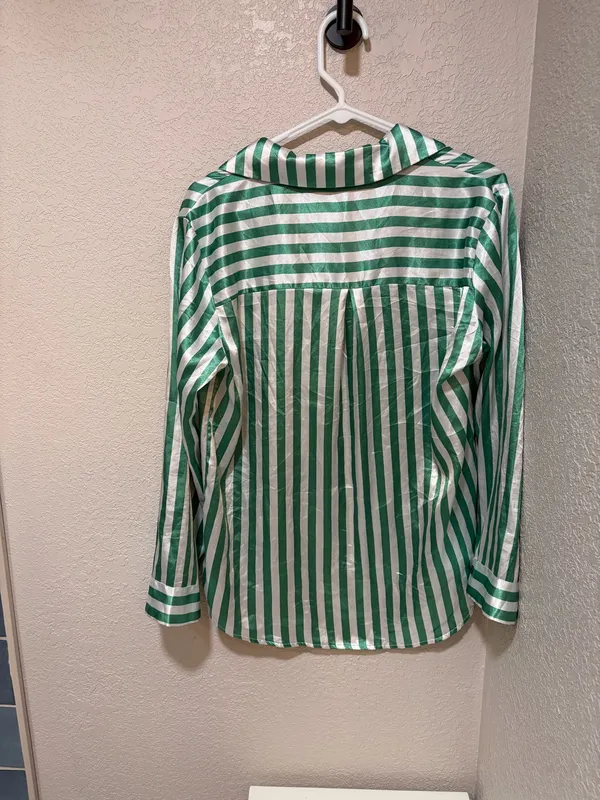 Amazon PJ Green Striped Set - Image 3