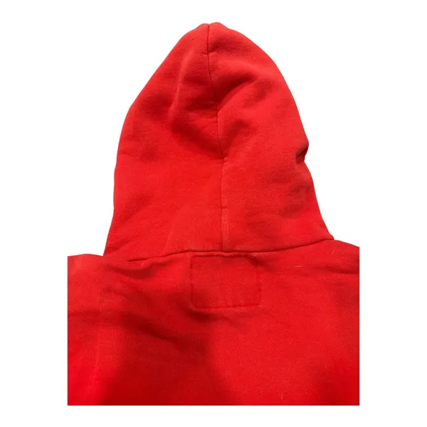 Vintage Y2K Abercrombie & Fitch Red Crest Hoodie Sweatshirt Size L A&F 92 - Image 5