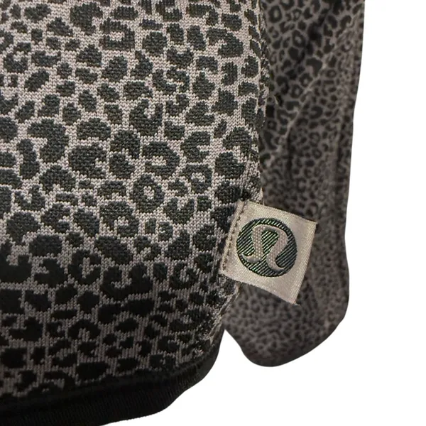 Lululemon Lab Double-Knit Jacquard Half Zip Sweatshirt Crop Jacket Size 10 - Image 15