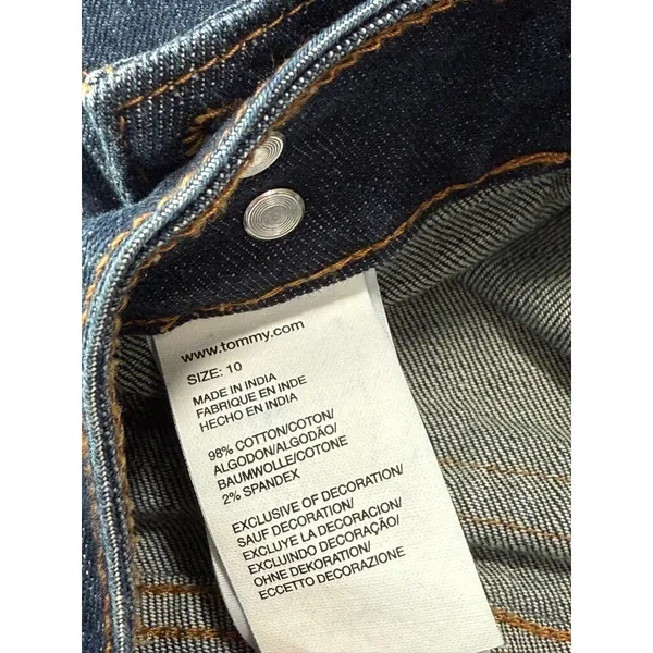 EUC Womens Tommy Hilfiger denim jean skirt‎ vintage stretch vintage size 10 - Image 4