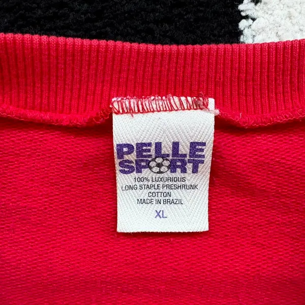 Vintage Red USA Crewneck Pelle Sport XL - Image 5