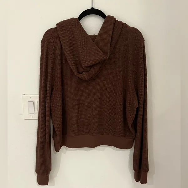 Set Active Waffle Hoodie - Expresso color - Image 6
