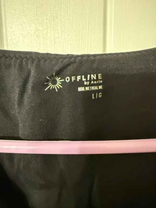 Aerie Real Me Cropped Long Sleeve - Image 5